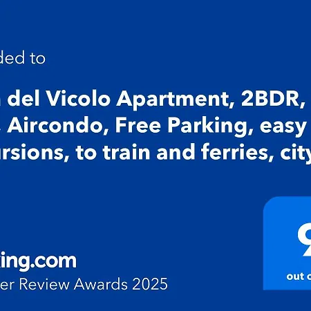 Vicolo Apartment, 2bdr, 2,5 Bth, Aircondo, Pedestrian Centre, Private Parking 600mt Far, Easy To Train And Ferries, Life